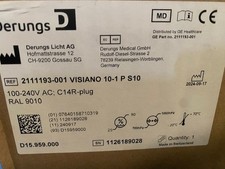 GE Derungs VISIANO LED 10-1-P S10 Exam Light 2111193-001 (NEW)