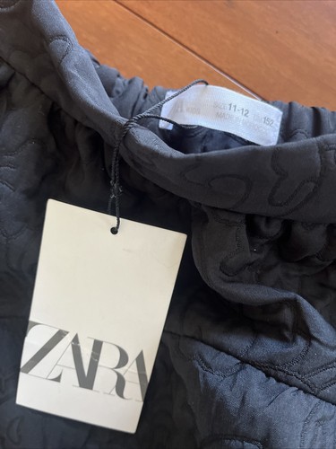Zara Kids Girls Black Skirt Size 11-12 - Picture 5 of 9