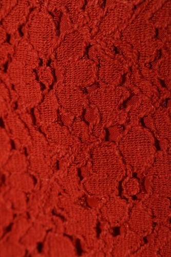 VOLCOM Minirock Damen Rock Gr. DE 36 rot Casual-Look - Bild 4 von 6