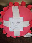 0225-m143 Bella Lux Set Of 2 Decorative Pillows Made In India
