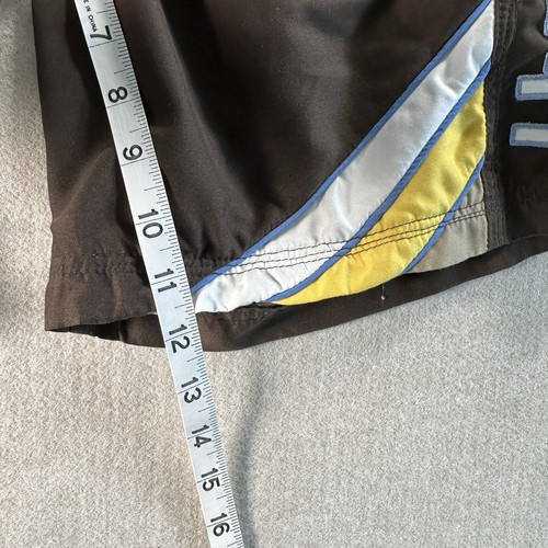 Hurley Boys Brown Board Shorts Swim Trunks Size 16 XL SURFING WAKEBOARD - Picture 9 of 9