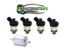 4 INIETTORI GPL LANDI RENZO ATTACCO BOSCH TAPPO NERO NUOVI GARANZIA 2 ANNI