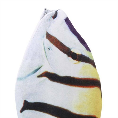 Fish Shape Stationery Bag Large Capacity Pencil Case Creative R - Picture 9 of 12
