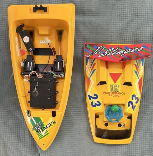 VTG Jet Stinger R/C Racing Boat 27.255 MHz w/Battery No Remote RARE - Picture 7 of 9
