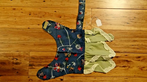 Denim Ranken Taschentuch Hundekleid Größe Small Bark Avenue Original - Bild 7 von 12