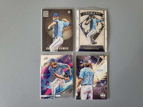 Jackson Kowar Rookie Card lot - Kansas City Royals