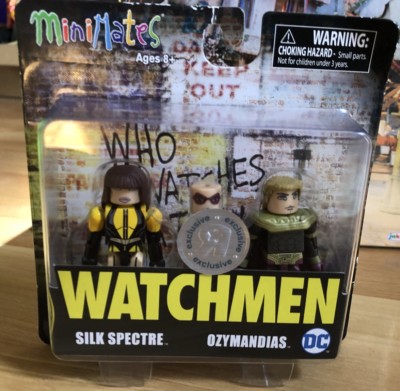 DC Minimates Watchmen TRU Toys R Us Wave 1 Silk Spectre /& Ozymandias