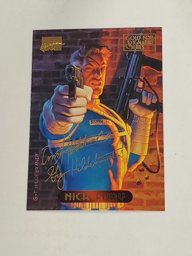 1994 Marvel Masterpieces Gold Signatures X-Men Spider-Man Finish Ur Set You Pick - Bild 32 von 137