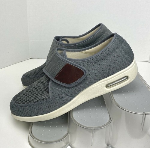 Size 9 Youyun Orthopedic Gray Mesh Shoes Memory Foam Tech - Picture 4 of 9