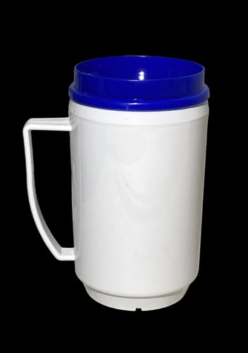 Annalee Mobilitee Puppen Thermo Travel Mug Werbung Made In USA Selten Fund - Bild 2 von 6