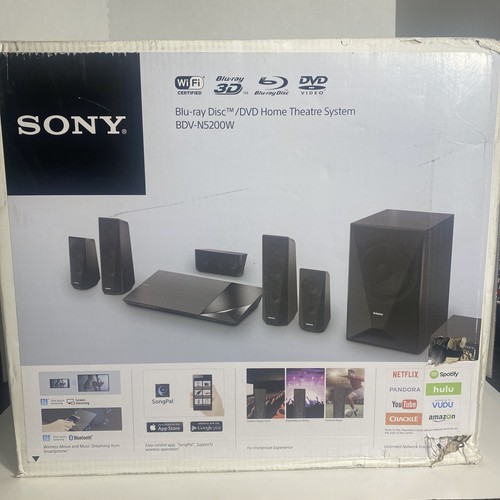 Sony BDV-N5200W 5.1 Channel Home Theater System Brand New
