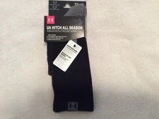 1 Pair of UNDER ARMOUR UA Hitch All Season Boot Sock (Shoe Size M 4-16; W 4-12)