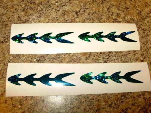 NEU! 2" ARROWHEAD LADDERBACK 24ER-PACK GLITZER 16 FARBEN ANGELN KÖDER BAND DIE SCHNITTUNGEN - Bild 10 von 17