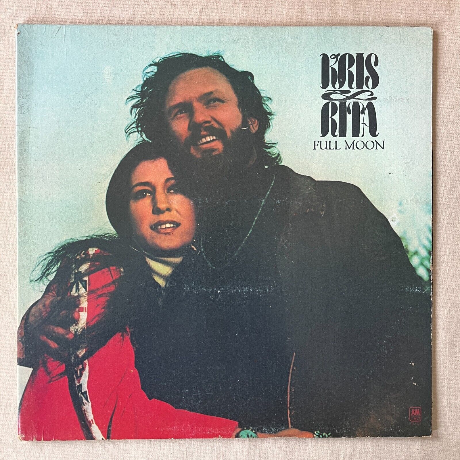 KRIS & RITA Full Moon 1973 Vinyl LP A&M Records SP-4403 - VG
