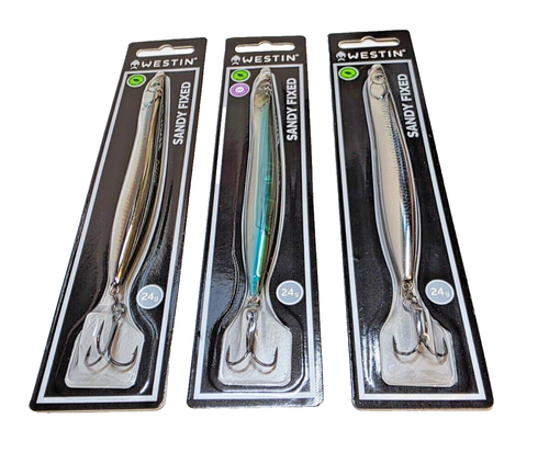 Westin Sandy Fixed Sea Fishing Lure - 12cm / 24g - Long Casting Fishing Lures - Picture 3 of 6