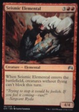 Seismic Elemental - Magic Origins: #161, Magic: The Gathering Nm R187