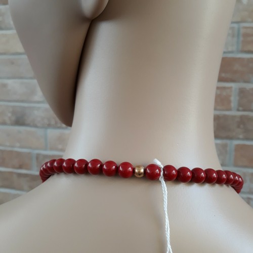 COLLANA IN VERE PERLE D'ACQUA DOLCE E PERLE DI CORALLO. - Foto 4 di 9