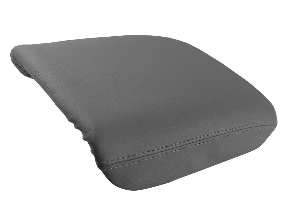 Console Lid Pull Over Cover Leather for Honda Pilot 2003-2008 Gray — 第 2/4 张图片