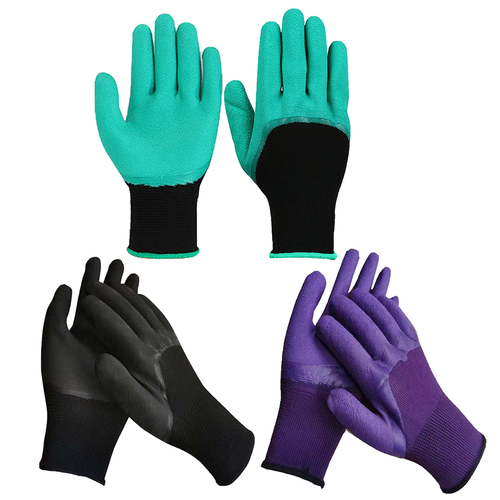 Gardening Digging Planting Pruning Tools Lawn Care 8 Claws Garden Genie Gloves - Picture 19 of 27