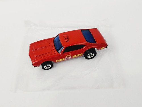 HOT WHEELS MEBETOYS CHIEFS SPECIAL OLDS 442 NM+++ WITH CLEAN BOX NICE!!!! - Picture 15 of 15