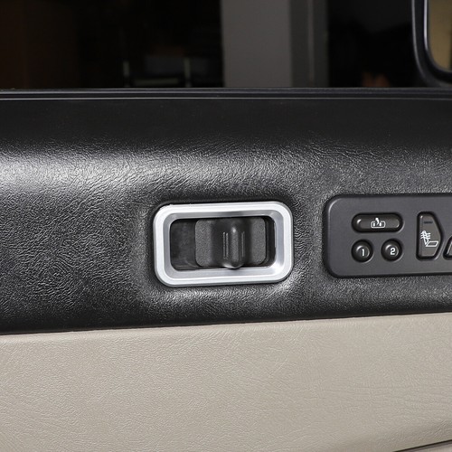Panel de moldura interior de coche para Hummer H2 2003-2007 ABS plateado - Imagen 64 de 79