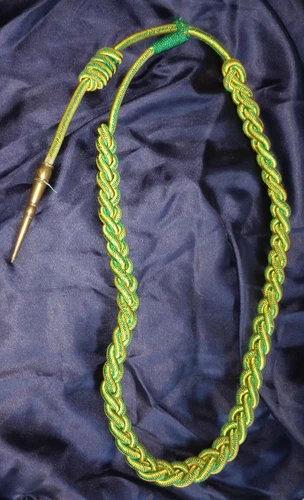 WW2 French Military Croix de Guerre Lanyard for US Fourragere Shoulder Cord