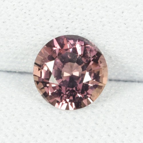 1.31 ct LUSTROUS UNHEATED" BROWN YELLOW 100% NATURAL SAPPHIRE Round See Vdo EBY - Picture 1 of 2