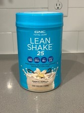 GNC Total Lean Shake 25 Burn French Vanilla 22oz BB 06/12/2025