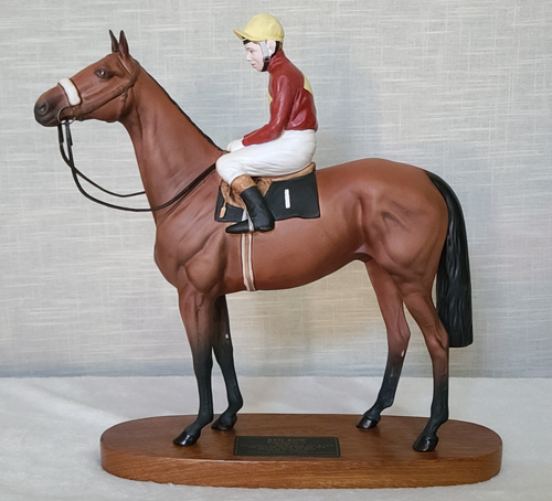 Beswick Connoisseur Model of Champion Red Rum with Brian Fletcher Up No. 2511 - Picture 4 of 23