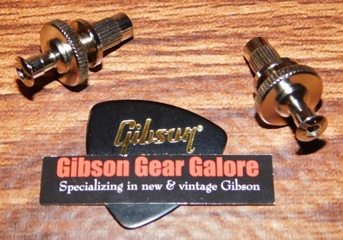 Gibson Les Paul Bridge Studs Nashville Locking Nickel HP Hex Guitar Parts Anchor