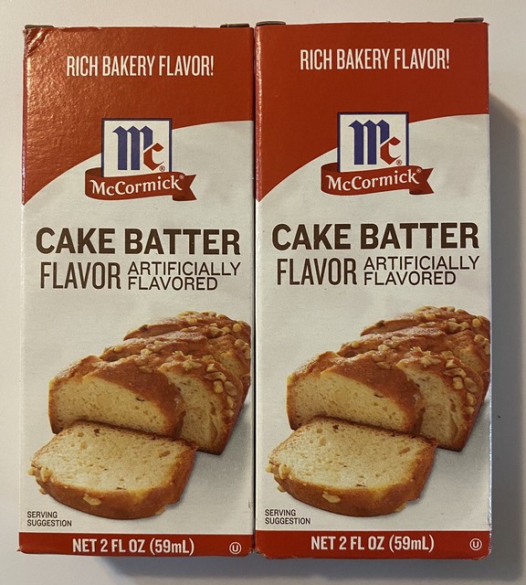 Mccormick Cake Batter Flavor, 2 Oz for sale online eBay