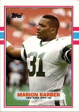 1989 Topps #233 Marion Barber