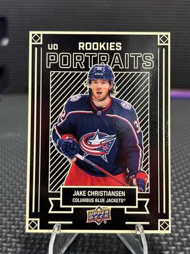 2022-23 UD Series 2 Portraits Rookies #P-54 Jake Christiansen - Picture 1 of 2
