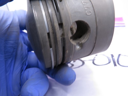 NOS Honda CG125 CB125S XL125 Genuine 0.25 O/S Piston & Piston Ring 13102-383-010 - Picture 8 of 8