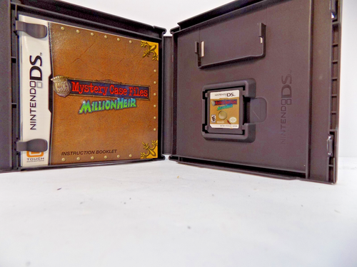 Mystery Case Files MillionHeir Nintendo DS - Completo CIB - Foto 3 di 3
