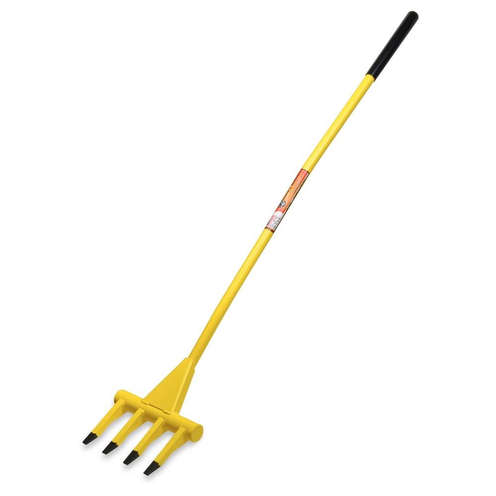 Demolition Fork Wrecking Bar 56 in Blaunt Ends Long Steel Handle Demolition Fork Wrecking Bar 56 in Blaunt Ends Long Steel Handle