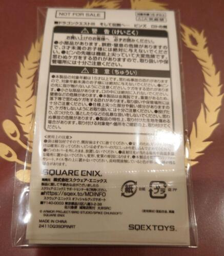 Dragon Quest III HD2D Remake Square Enix Purchase Privilege Sword of Roto Pin - Picture 2 of 2