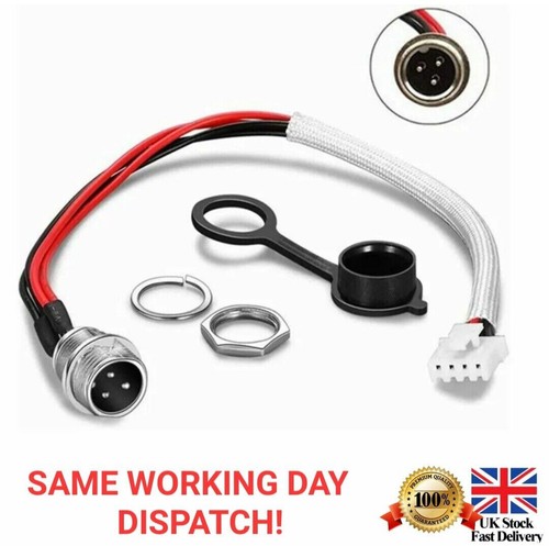 3 Pin 4 Wire Charging Port Connector adapter Self Balancing Scooter Hoverboard - Picture 1 of 8