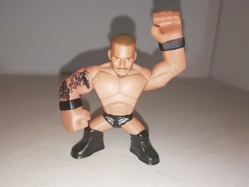 WWE WWF RANDY ORTON MATTEL RUMBLERS MINI WCW ECW - Imagen 2 de 4