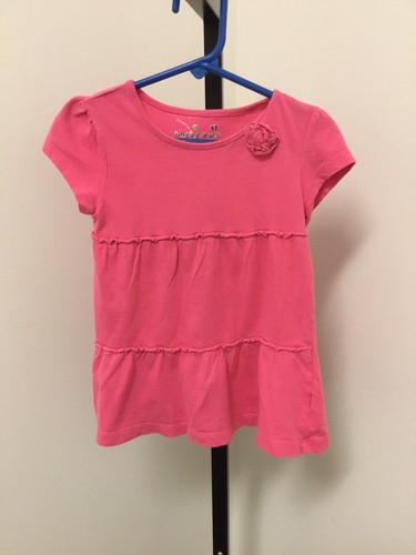 Girls ,Jumping Beans, Casual Dress Pink Short Sleeves Size 4T