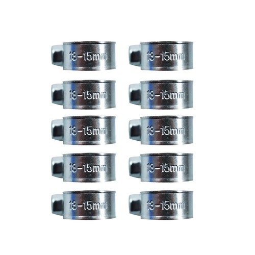 5/16"(13mm-15mm)FUEL INJECTION HOSE CLAMP / AUTO Fuel clamps 10Pcs - Picture 4 of 8