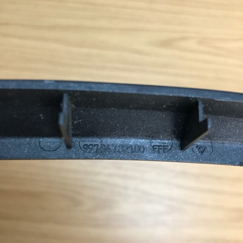 Genuine OEM Porsche 911 997 987 steering wheel lower trim. Silver grey. 9C2 - Picture 3 of 7