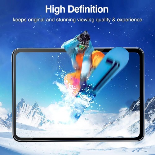 2 x protection d'écran renforcée 9H pour iPad Pro 13 pouces M4 2024 film de protection HD clair - Photo 6/6
