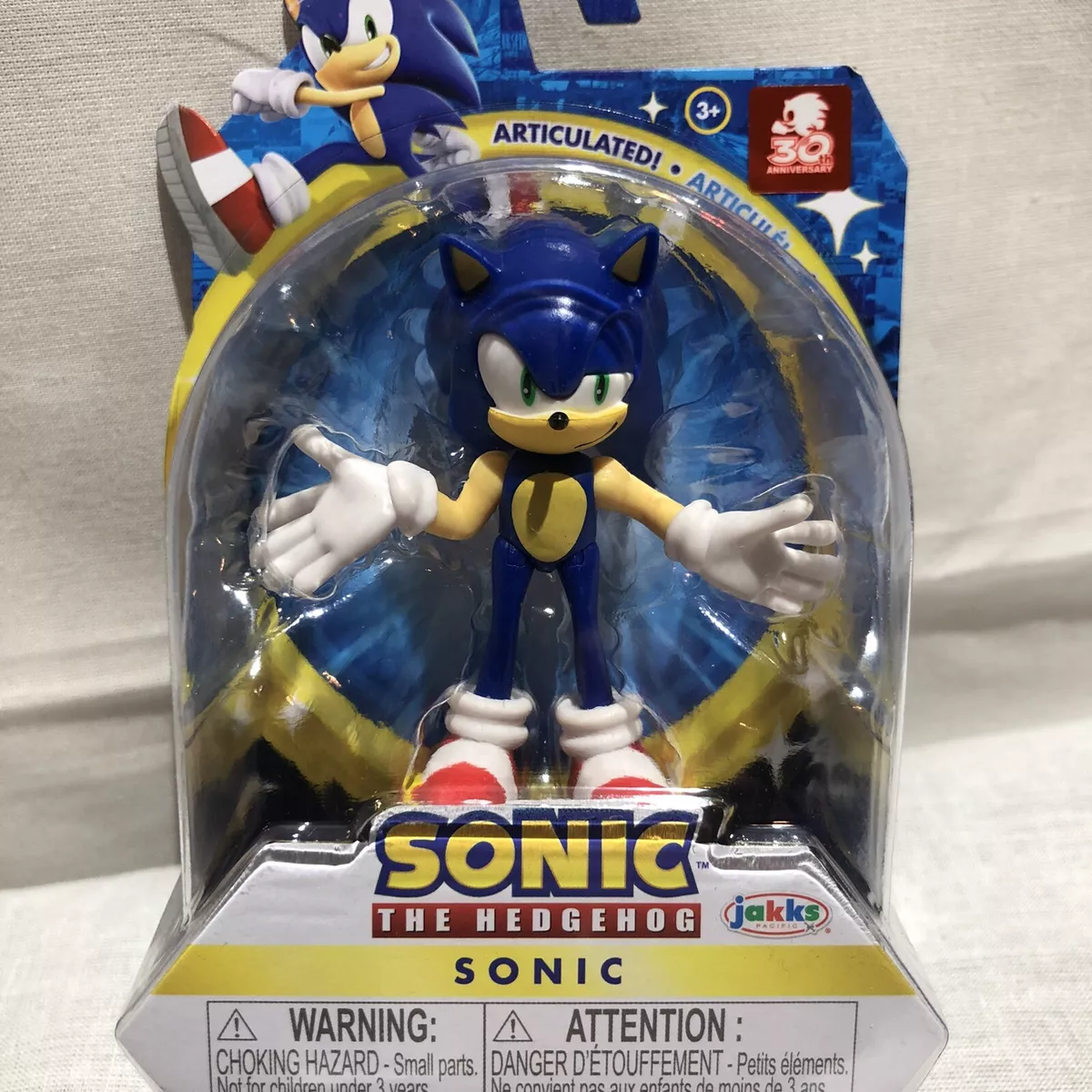 Sonic The Hedgehog Action Figure 2.5 Inch Metal Sonic Collectible Toy ,  Blue, 3 years