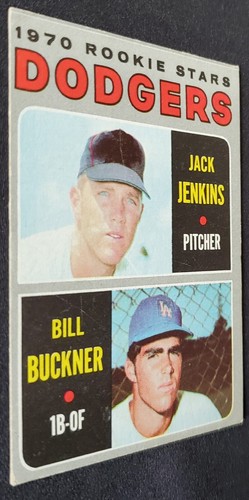 1970 Bill Buckner Jack Jenkins Dodgers Rookies Topps Card #286 - Picture 5 of 6