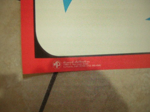 CHICANO POSTER 1974 LICENSED MONARCH VINTAGE BLACKLIGHT MEXICIAN - Picture 2 of 3