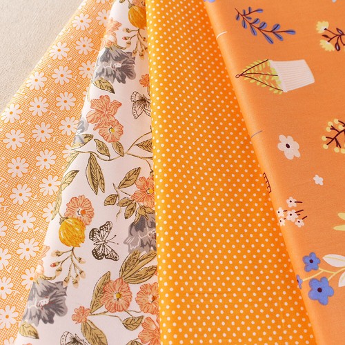 Sewing Pretty Floral Charm 10" squares Cotton Fabric Bundle Quilting Scraps DIY - Picture 11 of 21