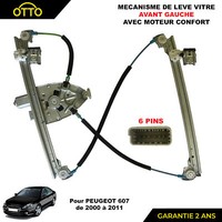 Elektrischer Fensterheber Vorne Links FüR Peugeot 607 9221Q2 9650734880 Fahrer