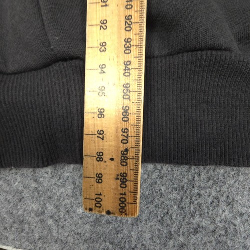 Adidas Jumper Dress Women MEDIUM Black Classic Long Sleeve Dress fleece Size M - Picture 7 of 8