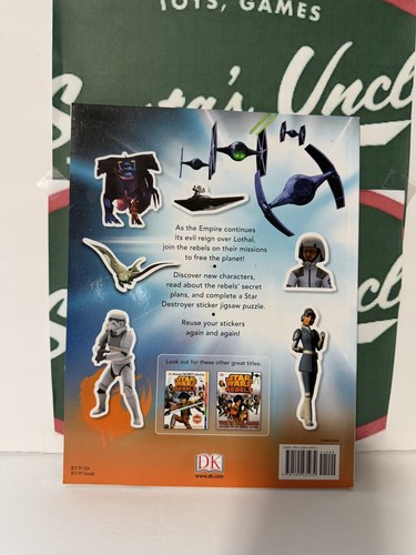 Star Wars Rebels Ultimate Sticker Collections: Secrets of the Rebels By DK. B1 - Picture 2 of 2